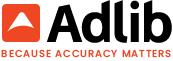 adlib logo with slogan